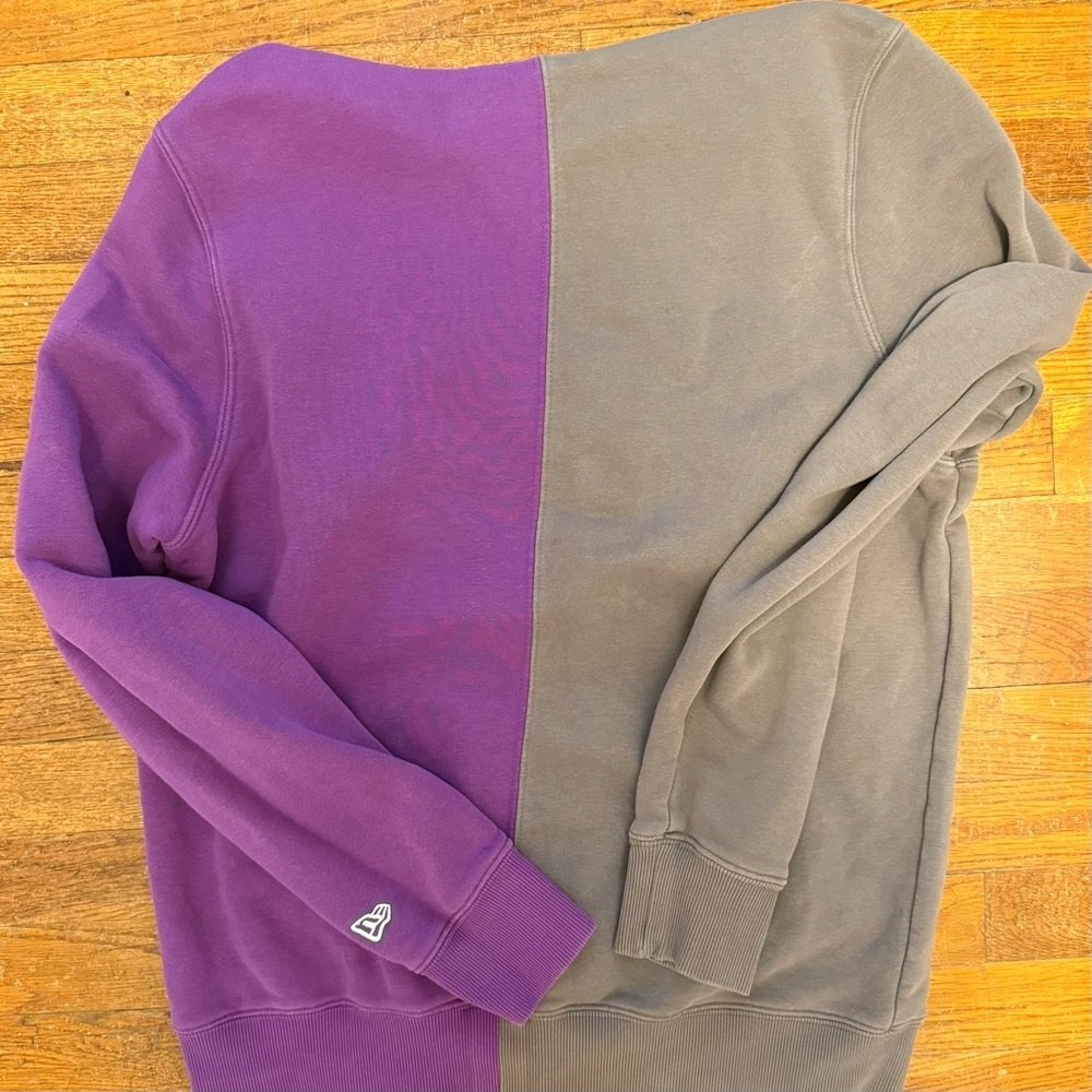 New Era Lakers Woman’s Hoodie Size Medium Purple - Picture 5 of 6